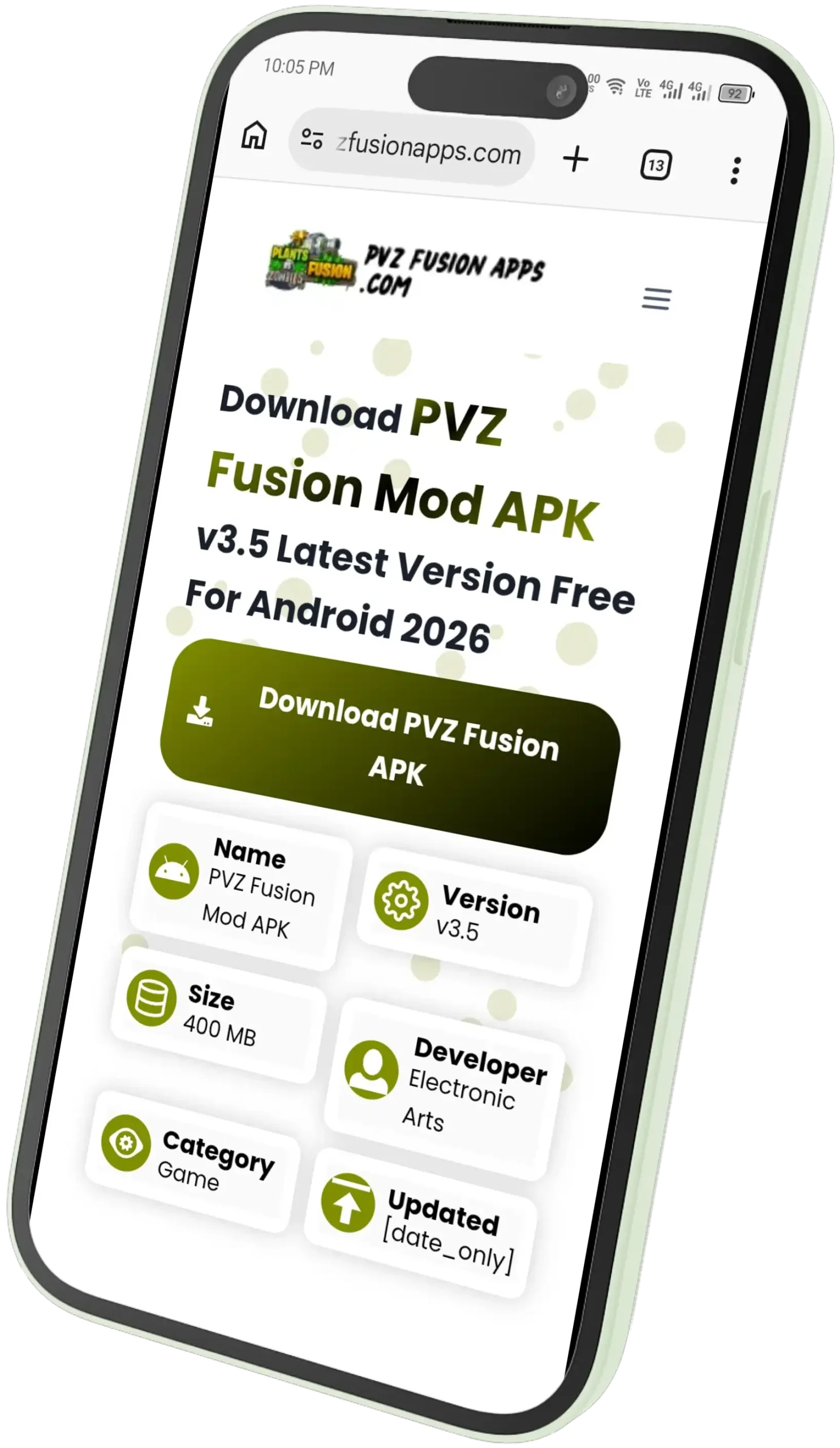 Download PVZ Fusion Mod APK v3.5 Latest Version Free For Android 2026
