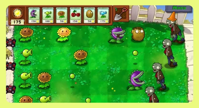 Plant vs zombie Gameplay