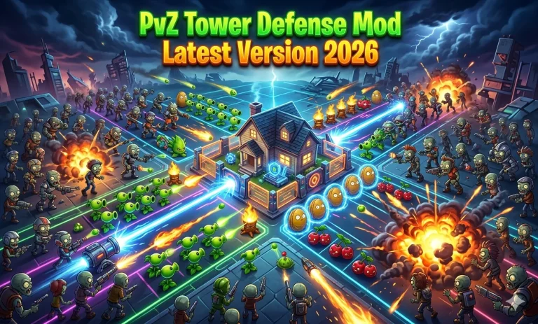 PvZ Tower Defense Mod